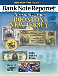 Bank Note Reporter Magazine
