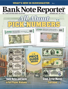 Bank Note Reporter Magazine