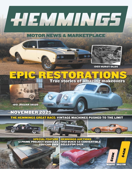 Hemmings Motor News Magazine