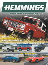 Hemmings Motor News Magazine