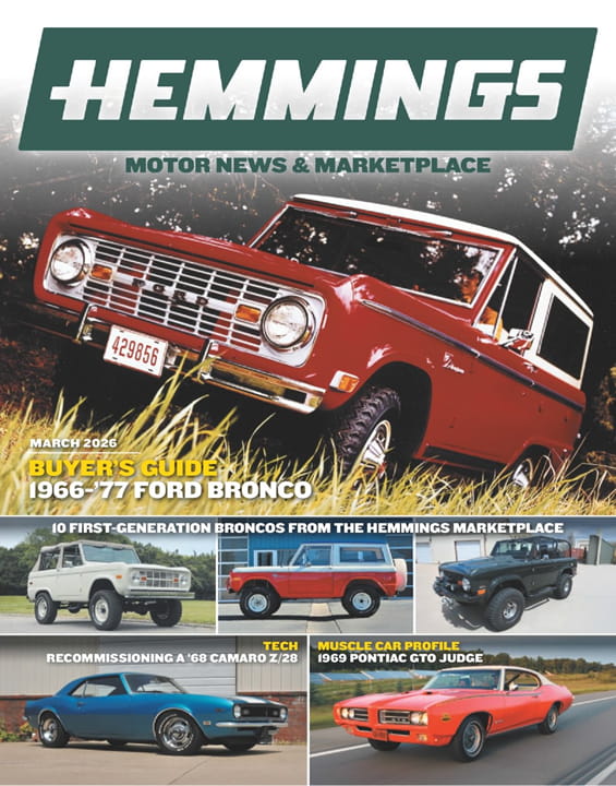 Hemmings Motor News Magazine